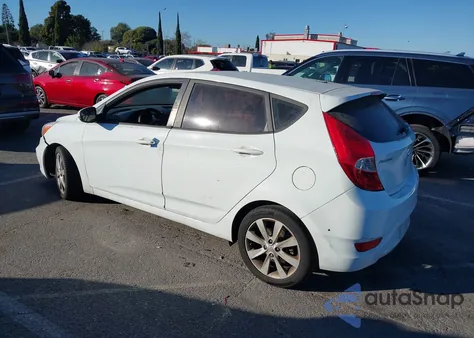 2014 Hyundai Accent Se из США, поврежденный, VIN KMHCU5AE1EU158139
